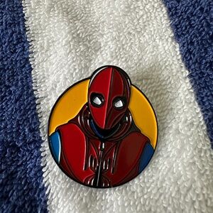 Red and Yellow Limited Edition Spider-Man Enamel Pin